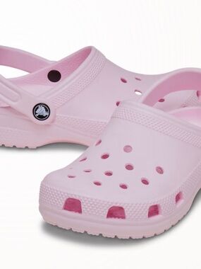 Kids Pink Clog Croc Sandals - Classic Comfort